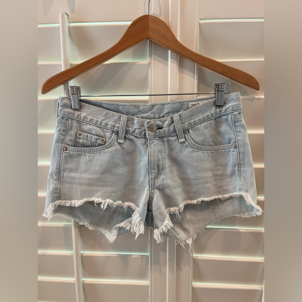 Rag & Bone size 25 cutoff denim shorts (Ashling)